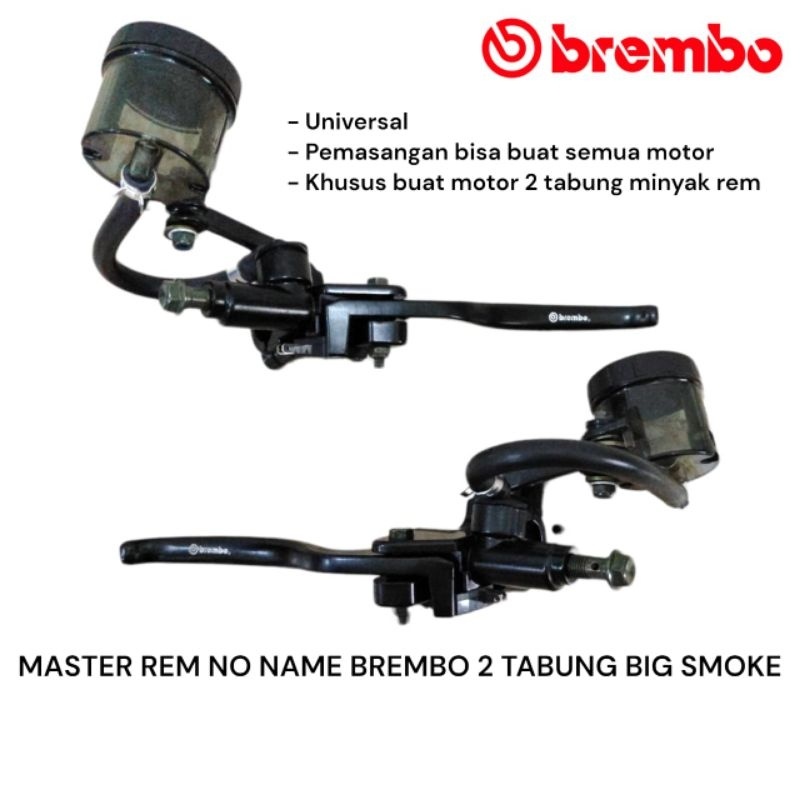 MASTER REM NO NAME THAILAND SET KIRI KANAN TABUNG BIG SMOKE NMAX PCX XMAX - AGV GSV RACING