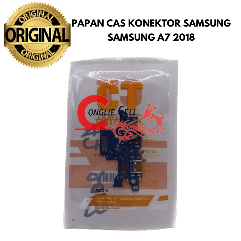 PAPAN CAS KONEKTOR SAMSUNG A7 2018