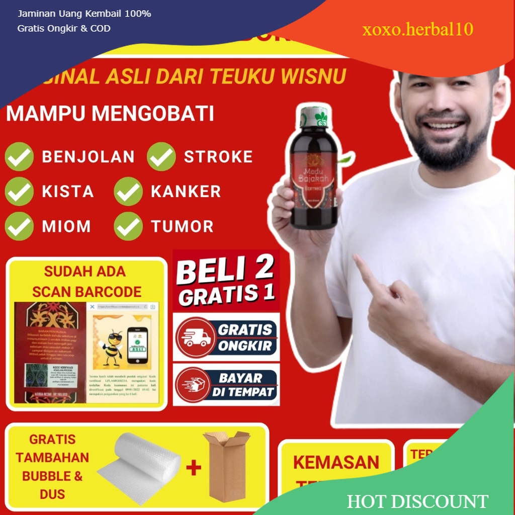 

Madu Bajakah Borneo [ORIGINAL 1000%] - Herbal Kanker Tumor Benjolan Kelenjar Asam Lambung dan Segala Kronis BA by Teuku Wisnu