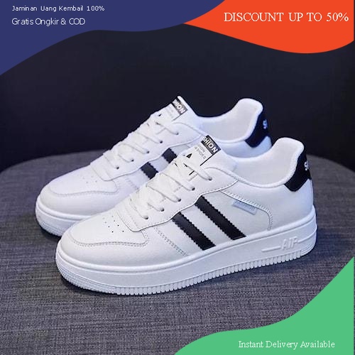 PVN Sepatu Cewek Wanita Kasual Olahraga Running Tinggi Import Premium Quality shoes Sport Trendy K-F