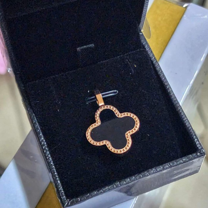 [ Deadora ] LIMITED Kalung KK LIFORCE Rose Gold Clover KK Indonesia ORIGINAL
