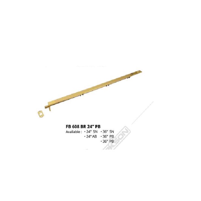 TERPERCAYA Flush Bolt DEKKSON FB 608 BR 36" AB / Baut Flush - AB