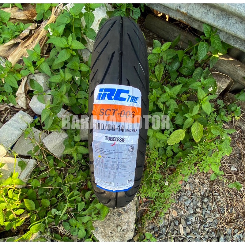 Ban Tubeless 100/80-14 SCT006 IRC