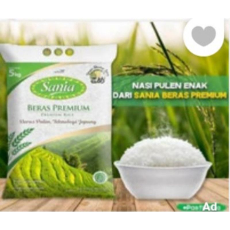 

COD beras premium SANIA 5kg