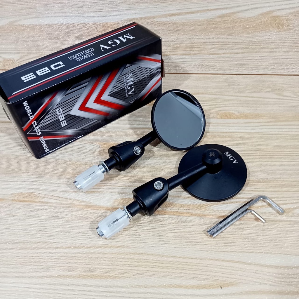 SPION JALU BULAT FLEKSIBLE MGV KACA PUTIH NMAX PCX VARIO BEAT SCOOPY UNIVERSAL FLEXIBLE garasi modif