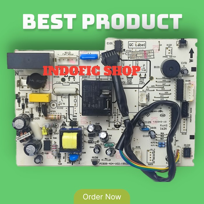SPAREPART Modul Ac Polytron PCB Ac Polytron tipe PAC 05 VG pac05vg TERLENGKAP