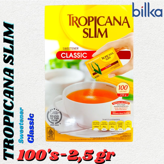 

TROPICANA SLIM Sweetener Classic 100'S