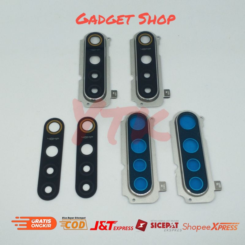 Frame/Ring Lensa Kamera + Kaca Kamera Realme 5 Pro