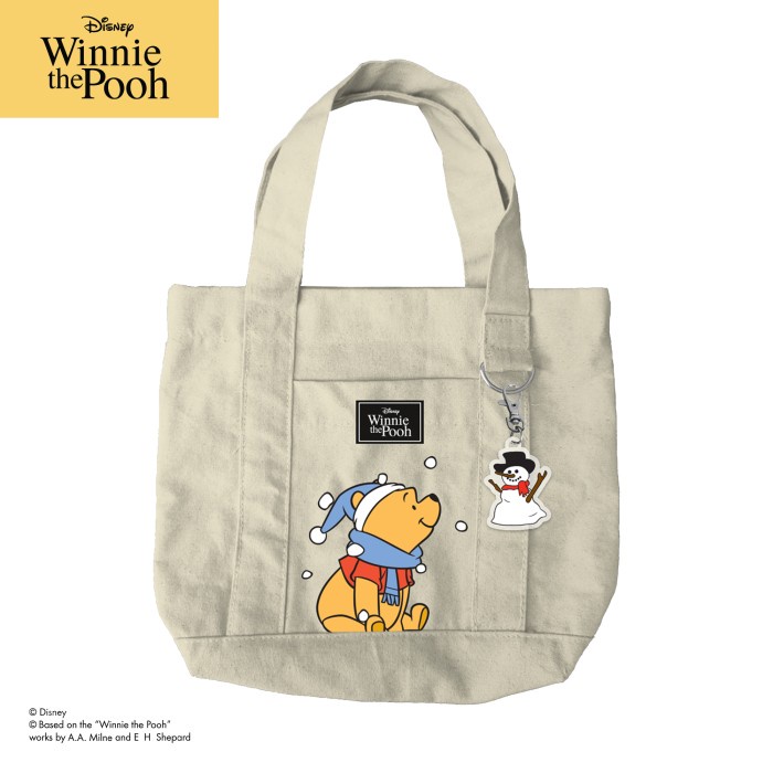 Disney Winnie The Pooh Tote bag Mini Christmas Collection WTP67