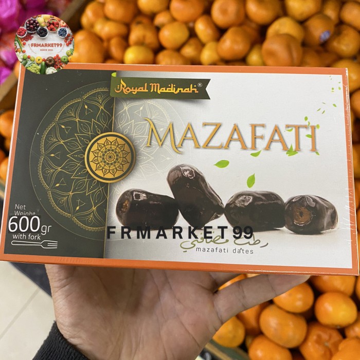 

Kurma Mazafati Dates Royal Madinah / 600 grm