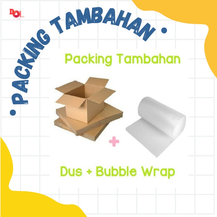 

Tambahan Kardus Extra Packing