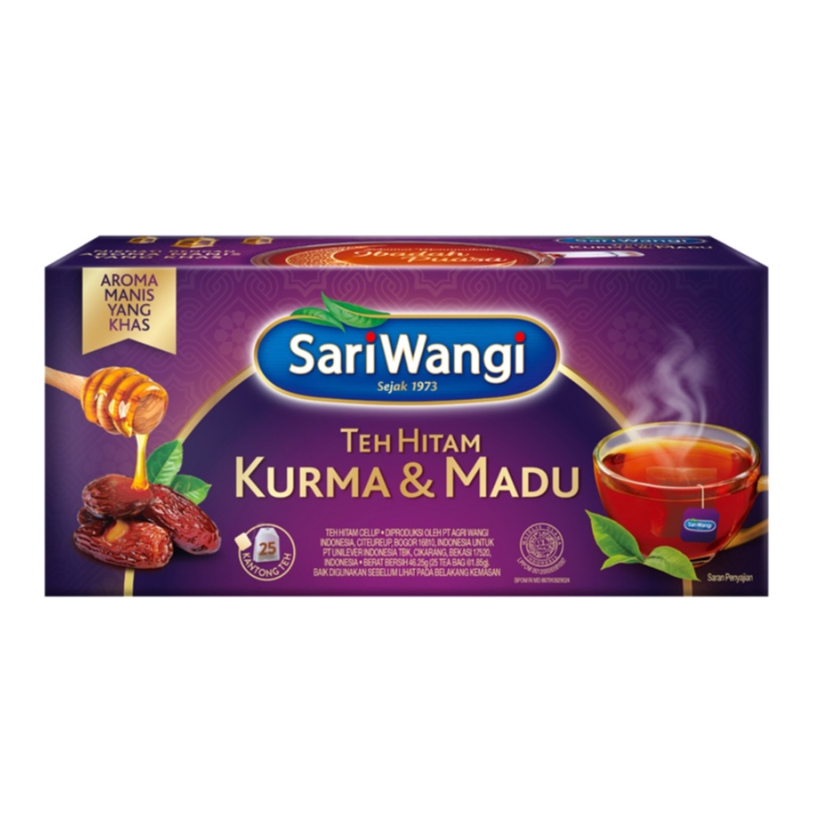 

SariWangi Teh Celup Hitam Kurma & Madu 25 pcs