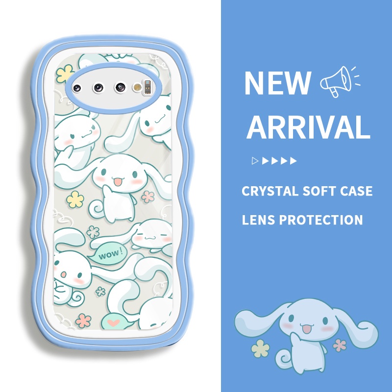 Silikon Case For Samsung Galaxy S10 4G S10 Plus S8 Plus S9 S9 Plus   Layar yang penuh dengan bunga d