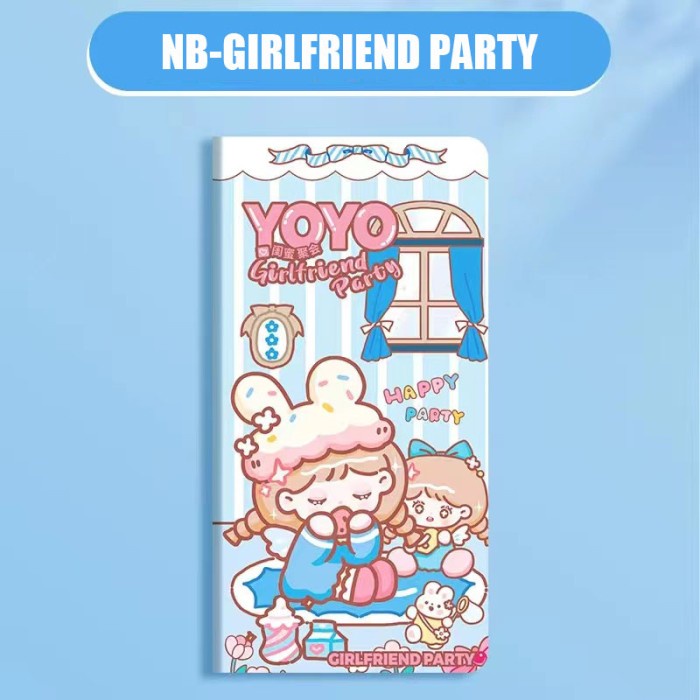 

Note Book jurnal diary Book Korea style book buku catatan jurnal lucu - Girlfriend P