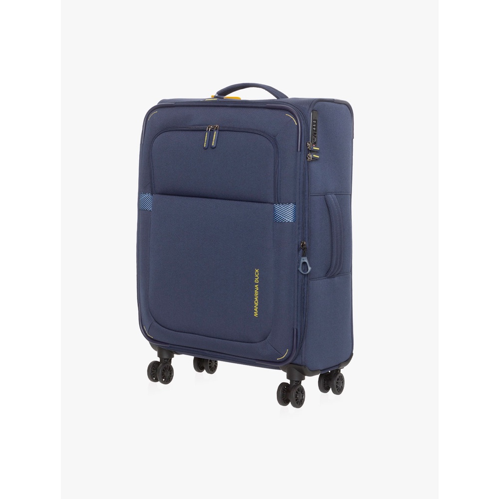 Koper Mandarina Duck Smile&Go Medium Expandable Trolley Dress Blue