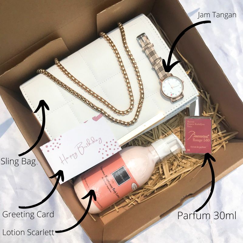 [SCARLETT] KADO 4 IN 1/KADO PACAR/KADO ULANG TAHUN/KADO CEWEK/KADO WEDDING/KADO PERNIKAHAN/KADO KOMP