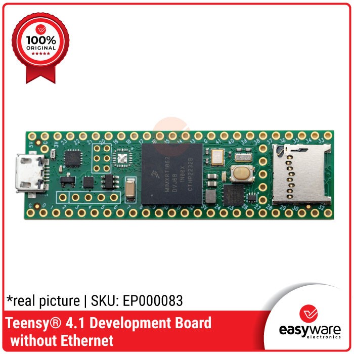 

Teensy 4.1 USB Microcontroller Development Board - w/o Ethernet CCN04