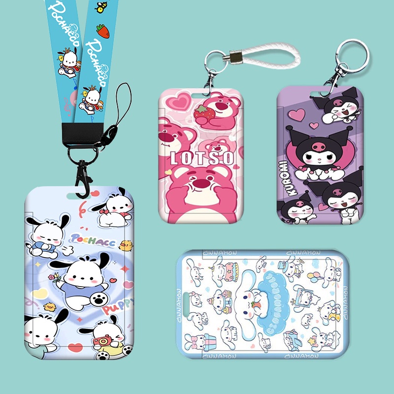 

Sanrio Cute Animation series Tempat kartu / ID card holder /flash card e toll / name tag
