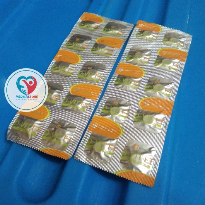 (murah)- D Vit FT per strip isi 10 -100% original