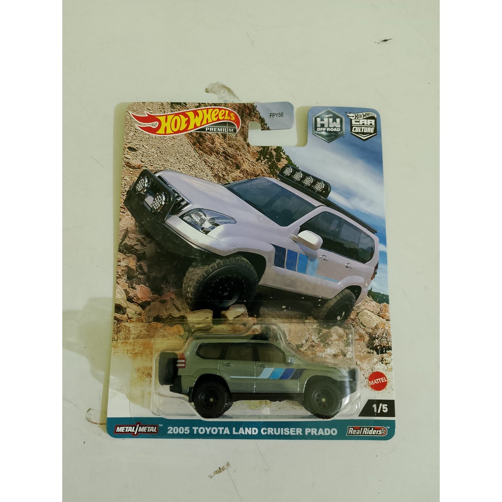 HOTWHEELS PREMIUM TOYOTA LAND CRUISER PRADO ABU FREE PROTECTOR