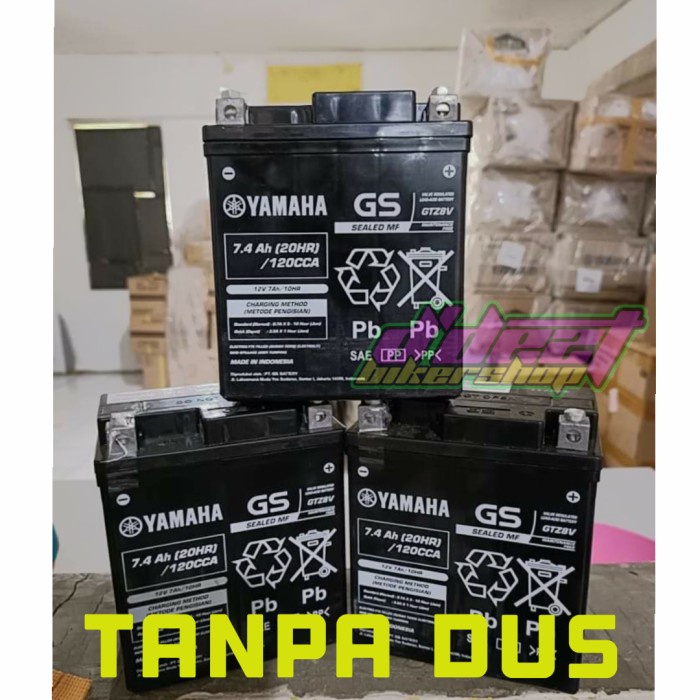 AKI MOTOR GS GTZ8V XMAX R25 MT25 CBR 250 VESPA SPRINT 150 ORI YAMAHA