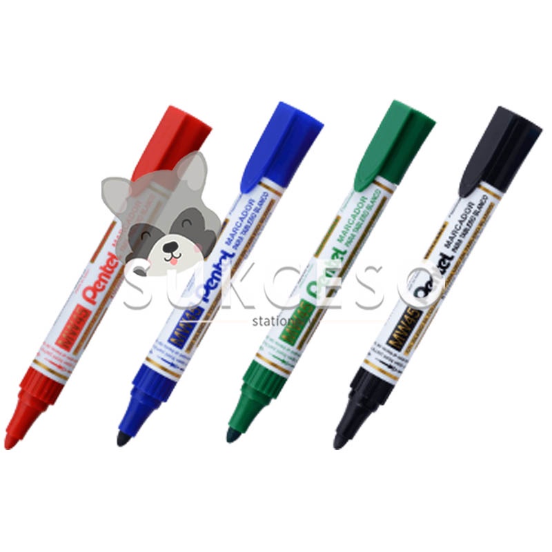 

Pentel Whiteboard Marker MW45 Spidol Papan Tulis Whiteboard