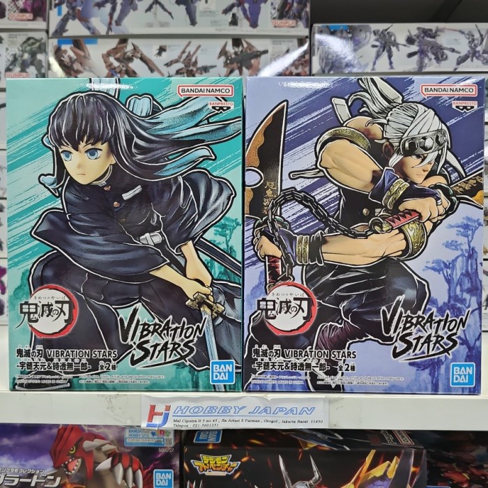 Vibration Stars Figure Kimetsu No Yaiba Tengen Uzui & Muichiro Tokito