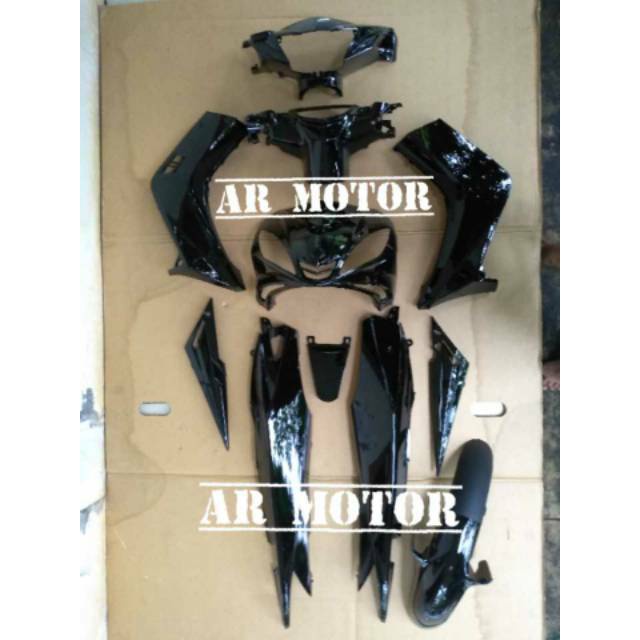 FULL BODY HALUS JUPITER MX LAMA / MX OLD 2006 - 2010 HITAM