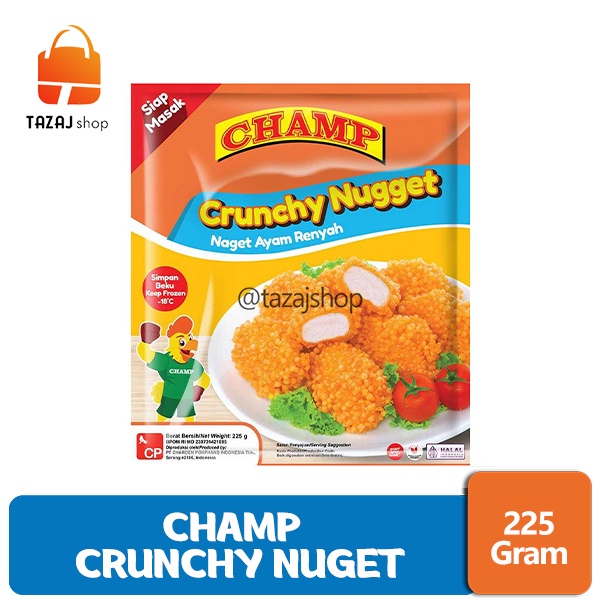 

Champ Crunchy Nuget 225gr