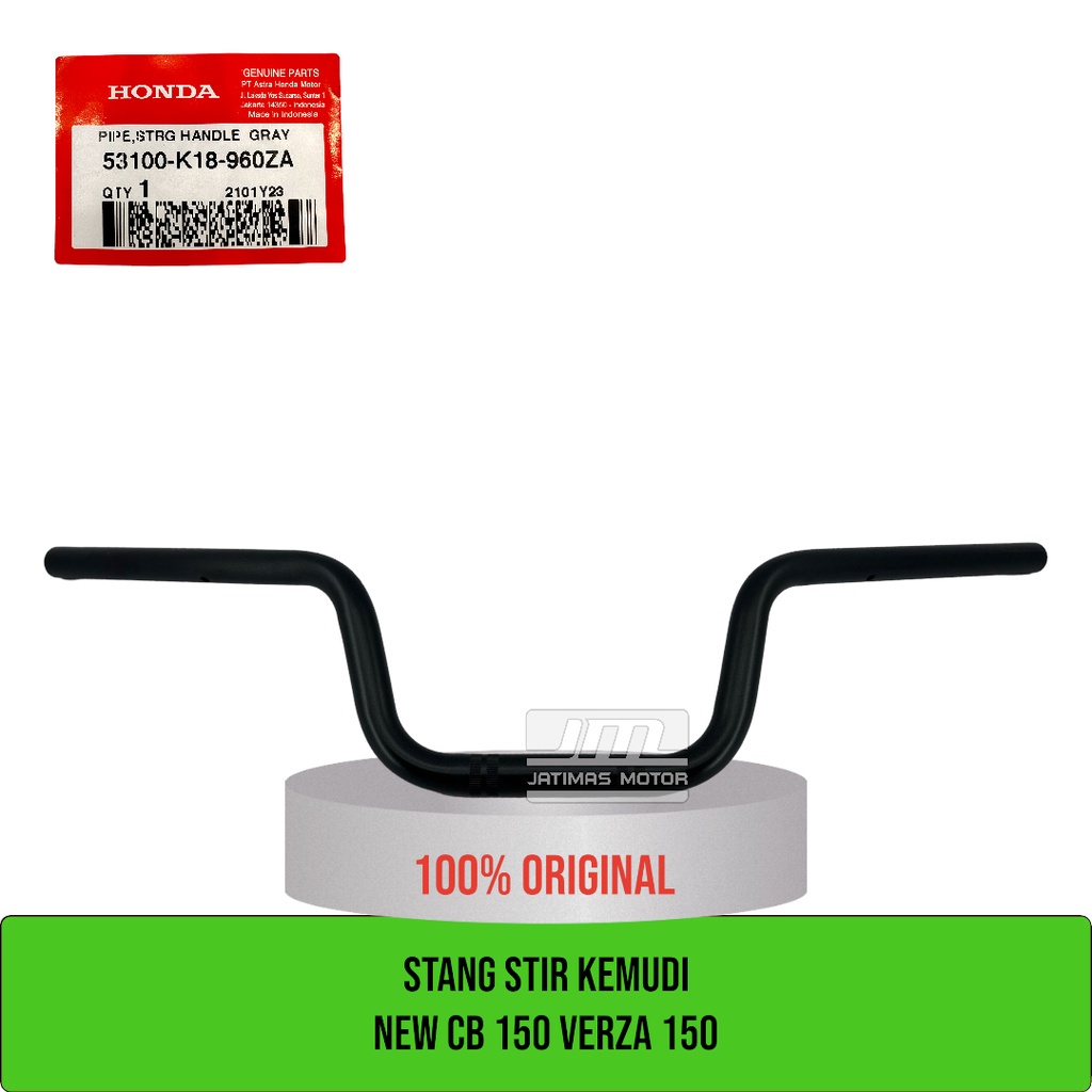 Stang stir kemudi new CB verza 150 53100-K18-960ZA