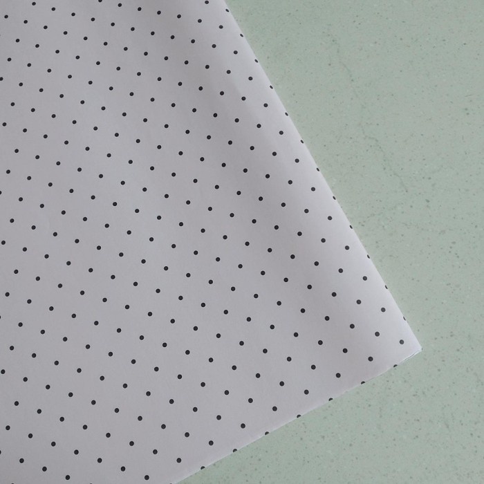 

Kertas Kado Premiun Motif Polkadot Hitam Warna Pink Muda