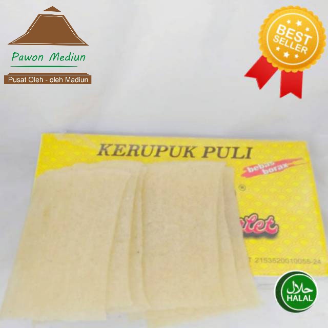 

krupuk Puli Mentah Khas Madiun Original