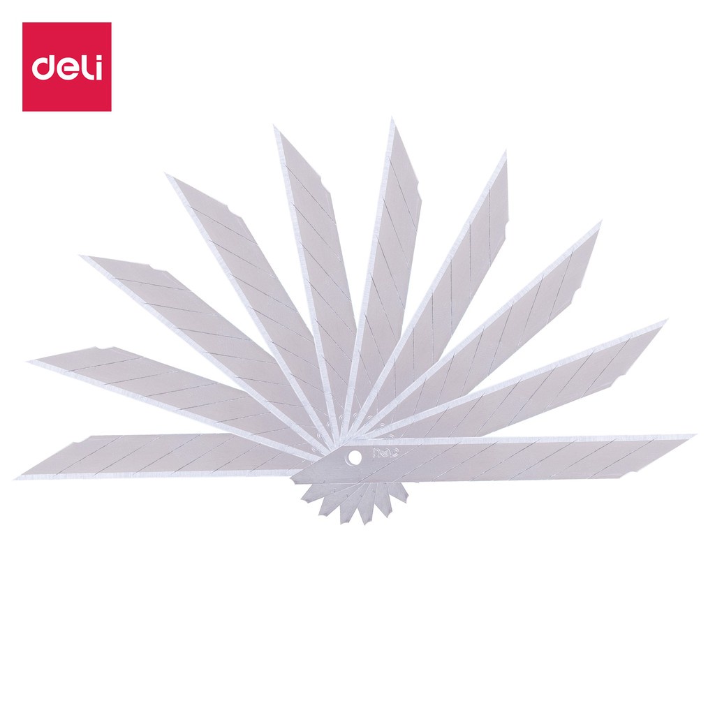 

Isi Cutter DELI Pro 30 Degree Cutter Blade isi 10pcs - E2015