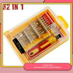 COD Obeng Set Toolkit 32in1 + Pinset #ED007