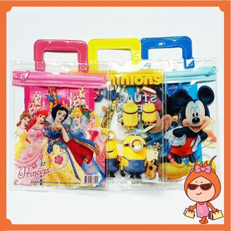 

Reseller Welcome - S6149 Alat Tulis Birthday Set / Set Alat Tulis 6 in 1 / Hampers Souvenir Birthday Anak / Set Mini Pouch Bag Karakter
