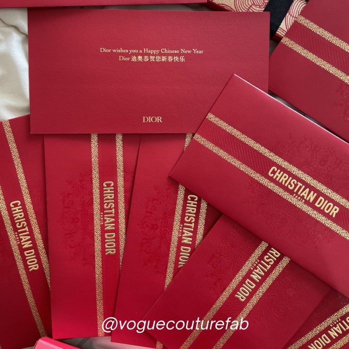 

NEW ANGPAO AMPLOP ENVELOP DIOR MERAH 2024