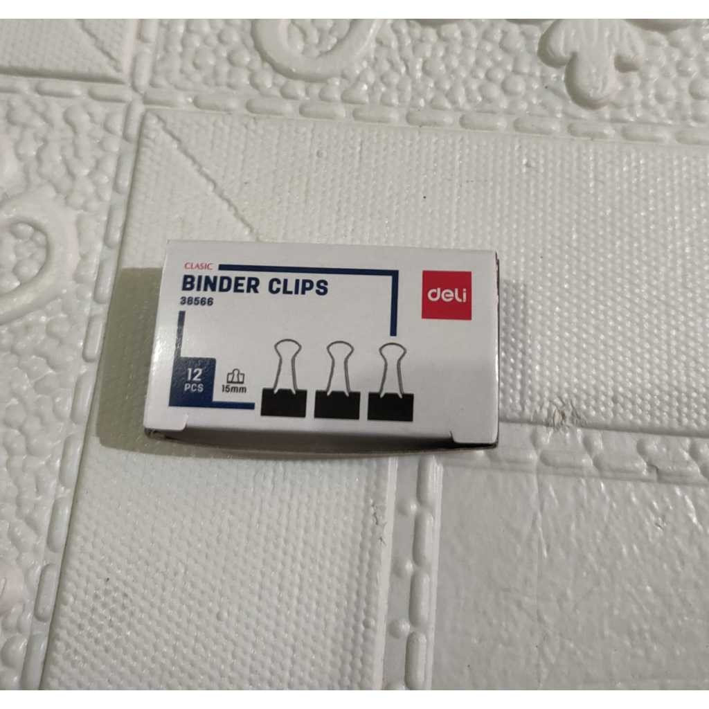 

Deli Binder Clip 15Mm E38566(105)