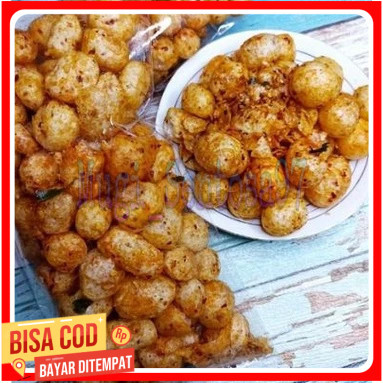 

1kg cimol kering pedas daun jeruk /endog lewo snack food