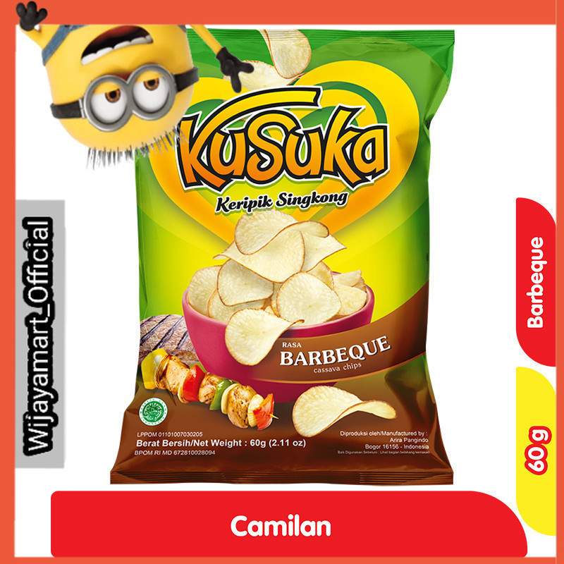 

KuSuka Keripik Singkong Barbekiu 60 g
