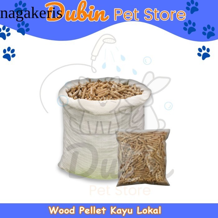 

WOOD PELET 1 KG / Serbuk Pasir Pelet Kayu Wood Pellet murah sekali