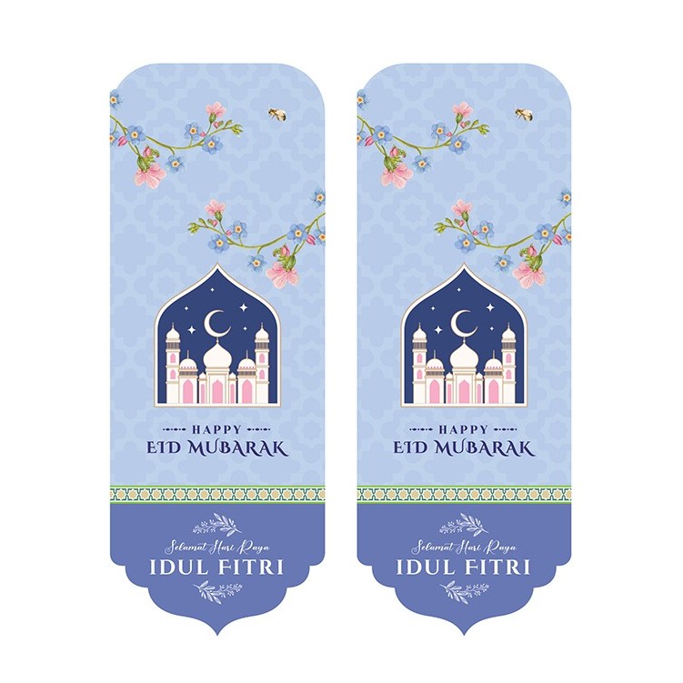 

Fastpack | 20 Pcs Sticker Segel Toples Idul Fitri PERSEGI PANJANG VIOLET 2 SET