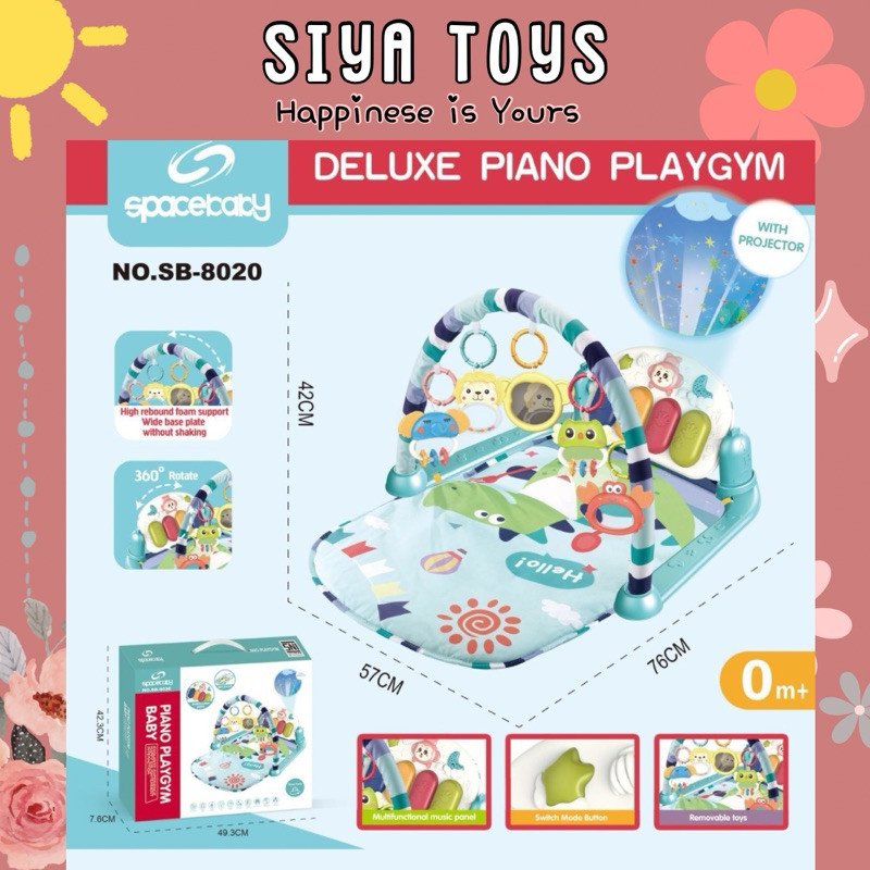 ASX32 [SIYA] FREE BUBBLEWRAP MULTIFUNCTION PIANO FITNES SPACEBABY SB 8011 8013 8017 8020 PLAYGYM RAC