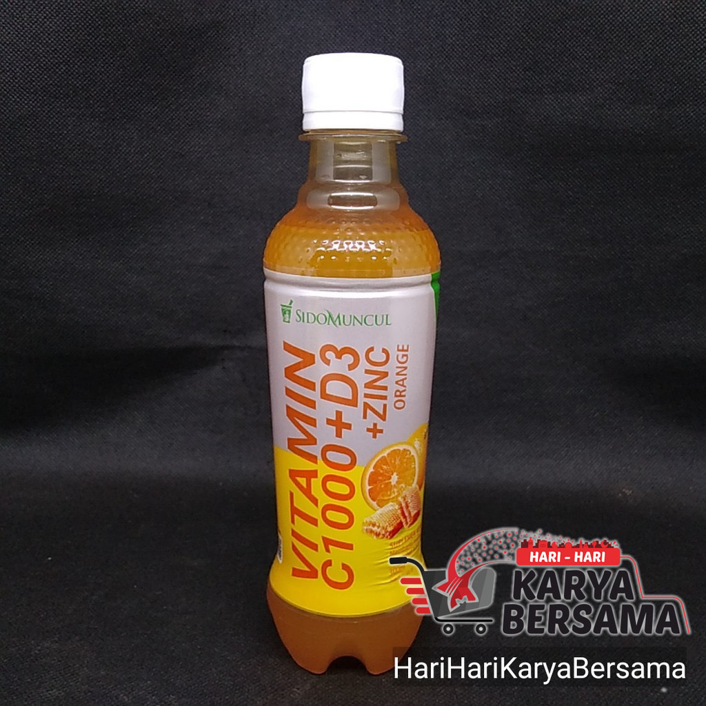 

MINUMAN SUPLEMENT SIDOMUNCUL VITAMIN C1000 C 1000 ORANGE JERUK 300ML