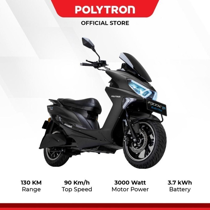 Promo POLYTRON Fox R Electric Sepeda Motor Listrik -