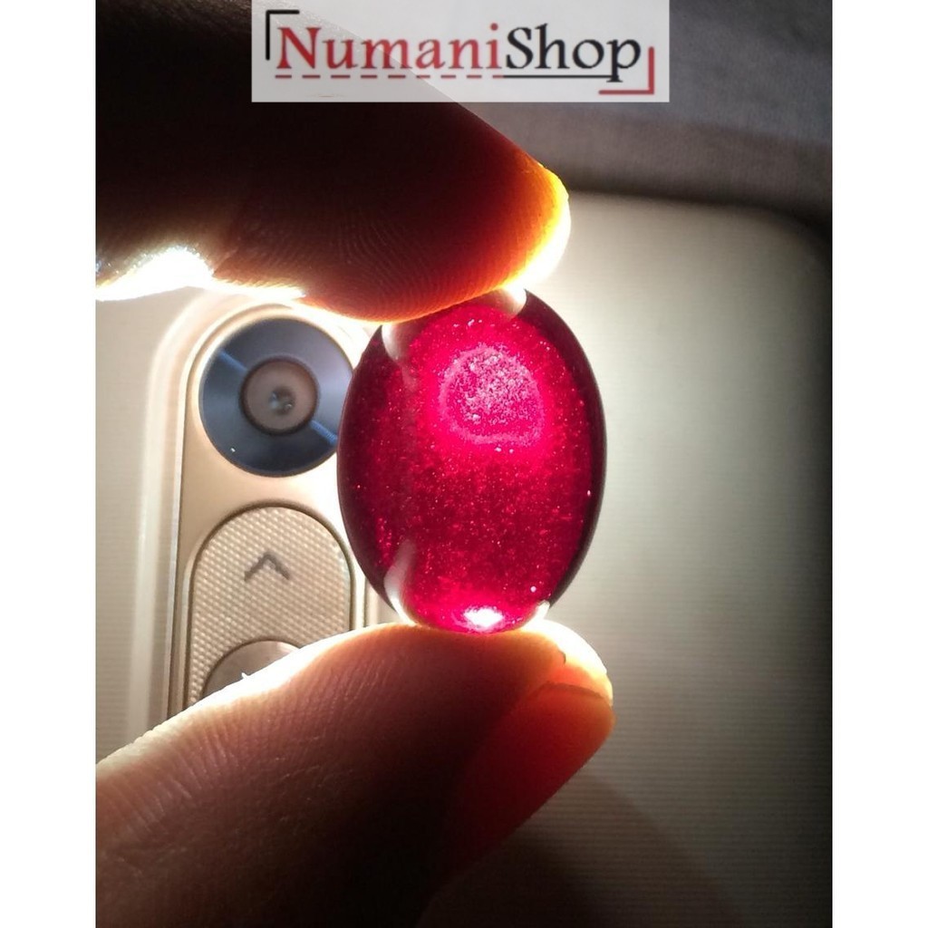 Batu Akik Natural Kecubung Api HQ