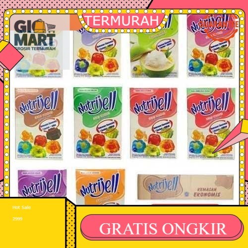 

Nutrijell 10gr Per Karton Dus isi 12box12pcs ttl 144pcs Var Grosir All Varian