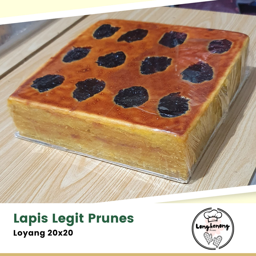 

Lapis Legit Wisman Wijsman Prunes Plum Khas Pontianak Loyang 20x20 By Longkenong