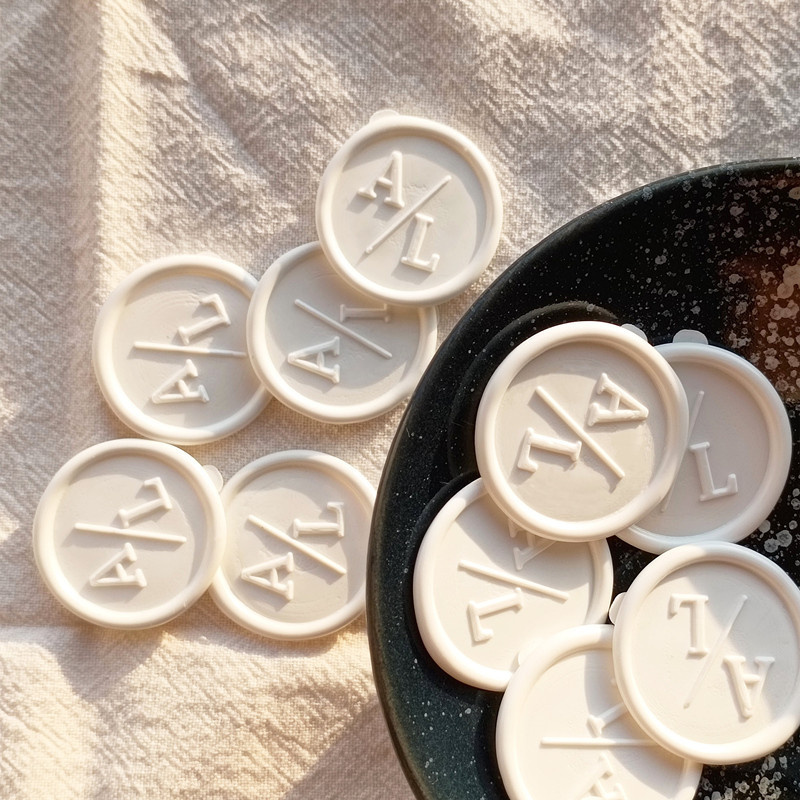 

Custom Wax Seals Personalized Wax Seal Sticker Monogram Wax Seals Label Wedding Stamp Self-Adhesive Sealing Wax Stickers