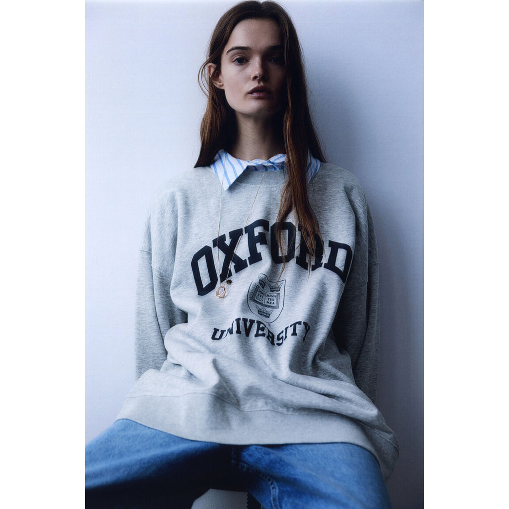 H&M Wanita Oversized Sweatshirt