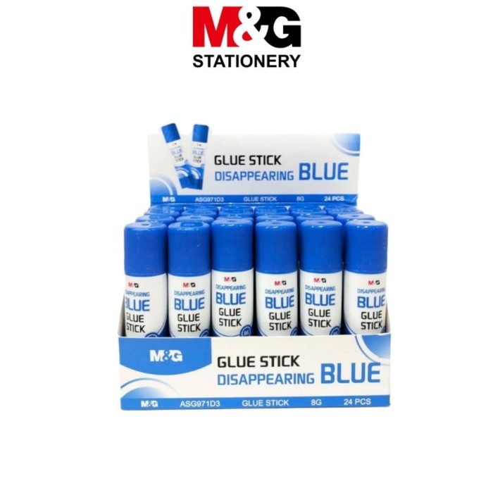 

Glue Stik PVP Blue M&G ASG971D3 Lem Stik Kertas Stik 8gr Perekat Alat Kantor Sekolah - SATUAN - M&G, GLUE STIK BLUE